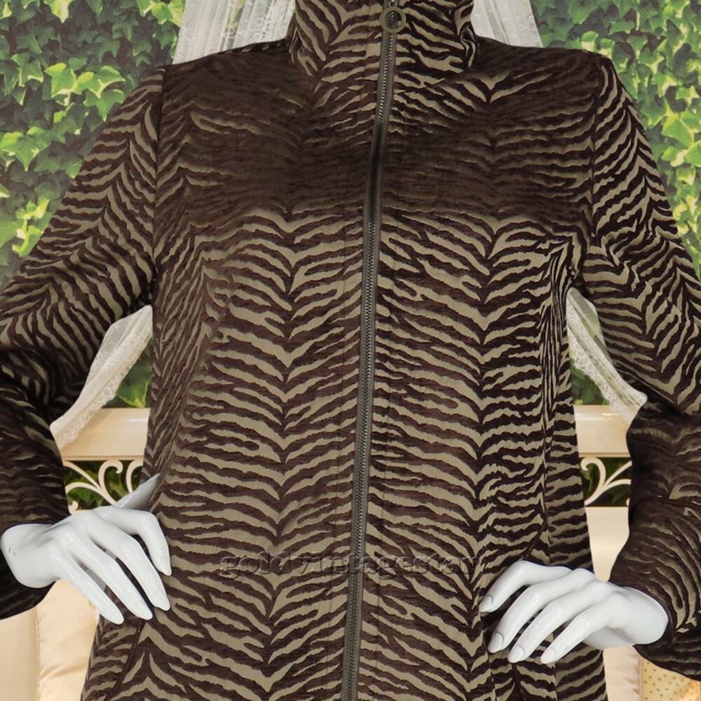 IC Connie K Zebra Textured Jacket S